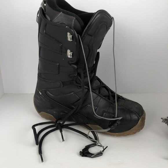 NORTHWAVE APX Kevin Jones Web XT Snowboarding Boots Men's‎ Sz 10 Black ITALY - Picture 12 of 13